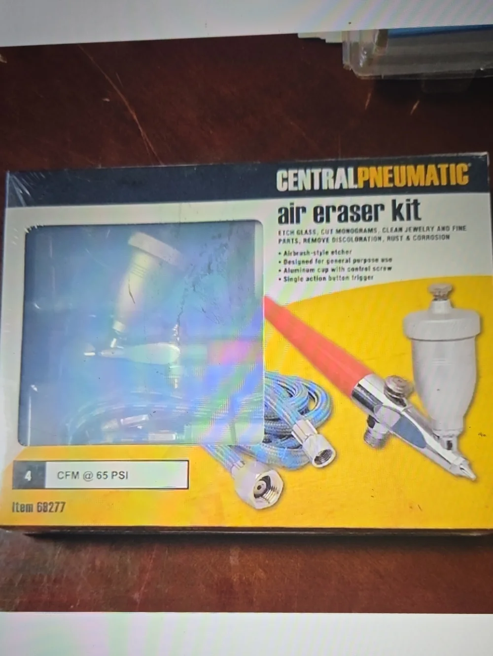 Central Pneumatic Air Eraser Kit